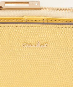 airlist 【コンパクト・上品】Lファスナー二つ折り財布  LUNA  Metallic  ルナメタリック