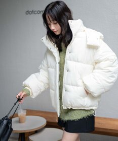 WEGO 【フード取り外し可能】2WAYパテッドジャケット