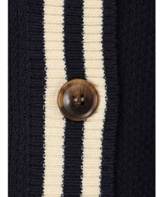 earth music&ecology セーラーニットカーディガン