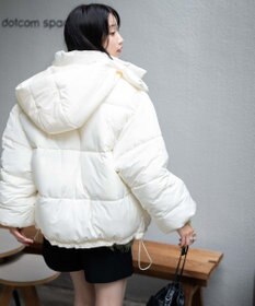 WEGO 【フード取り外し可能】2WAYパテッドジャケット