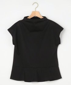 組曲 【先行予約・WEB限定】プレーティング天竺  ペプラムカットソー