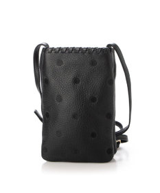 UNBILLION perche 牛革ソフト3層かがりショルダーバッグ