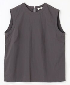 NAVE 【ReNAVE・洗える/撥水加工/接触冷感/UVケア/セットアップ】ナイロンタスラン ノースリブラウス