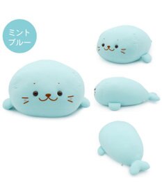 Mother garden しろたん クール抱き枕 55ｃｍ 《ミントブルー》 単品