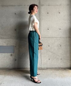 UNFILO L UVモイストフレアースリーブニット