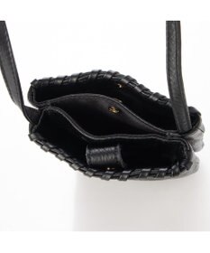 UNBILLION perche 牛革ソフト3層かがりショルダーバッグ