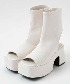 WEGO バルキーヒールブーツサンダル