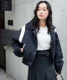 WEGO ナイロン切替ショートスタジャン