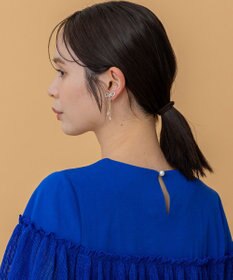 組曲 【好評につき追加販売】ダイヤレーンリボンイヤリング