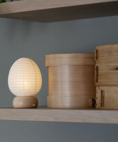 ちょうちん堂 【月白】SEIGAIHA 青海波 ちょうちん ライト