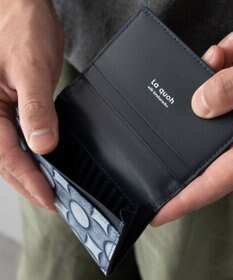 MIYABIYA La quoh with kirakaracho 南蛮七宝アルチザンレザー 名刺入れ