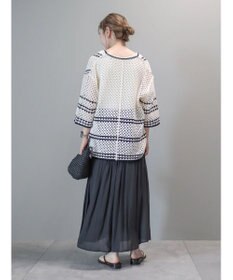 AMERICAN HOLIC クロシェ半袖カーディガン