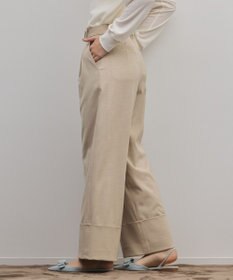 GRACE CONTINENTAL ロールアップワイドパンツ