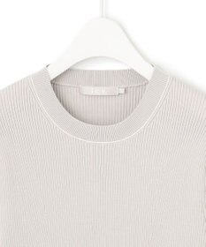 ICB 【洗える】 コンパクトリブ  クルーネックプルオーバー