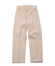 J.PRESS MEN 【J.PRESS ORIGINALS】T/C Drill 5 Pocket Piped Stem Pants / Japan Made アイボリー系