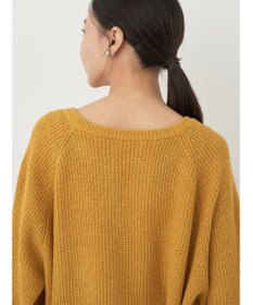 earth music&ecology ブークレーキーネックカーディガン