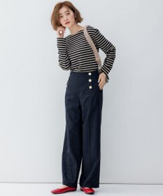 23区 【洗える】Armor-lux スムース ボーダー カットソー