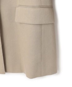 BEIGE， MICA / リネンブレンドテーラードジャケット