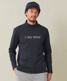 23区GOLF 【MEN】ストレッチ裏フリース モックネック