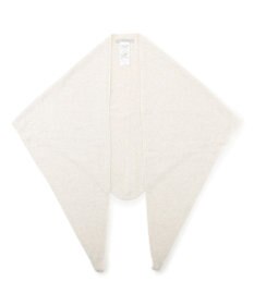 UNFILO 【WEB/一部店舗限定】ふわふわニット 三角ストール