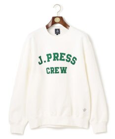 J.PRESS MEN 【J.PRESS ORIGINALS】Supima Recycle French Terry Fabric Logo Sweat Shirt