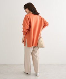 Green Parks もちやわサイドリブニットチュニック