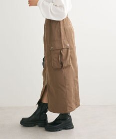 Green Parks ・ＳＵＧＡＲ　ＳＰＯＯＮ　ミリタリーＩラインスカート