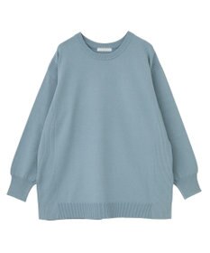 Green Parks もちやわサイドリブニットチュニック