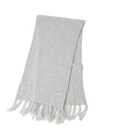 WEGO リボン付きニットストール