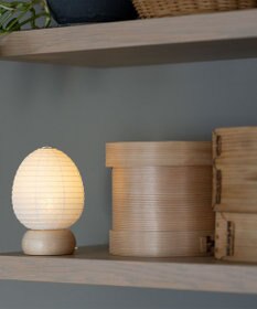 ちょうちん堂 【月白】SEIGAIHA 青海波 ちょうちん ライト