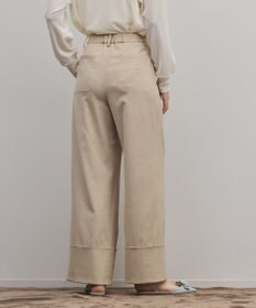 GRACE CONTINENTAL ロールアップワイドパンツ