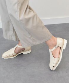 INTER-CHAUSSURES 【PASCUCCI】ソフトスクエアトウグルカシューズ