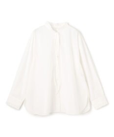 UNFILO フリルネック ブラウス オフ