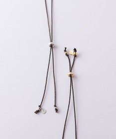 Pisceans ムーンディスク×くみひもネックレス