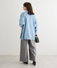 Green Parks もちやわサイドリブニットチュニック