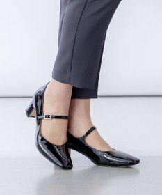 組曲 ビジューバックルメリージェーン パンプス