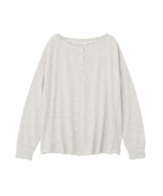 AMERICAN HOLIC 【選べる丈】ヘンリーネックワッフルメロープルオーバー