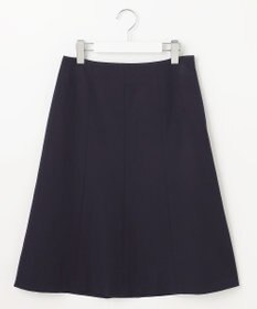 J.PRESS LADIES L 【洗える】T/Rアルガンシルク フレア スカート