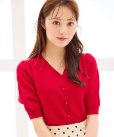 Feroux ハーフスリーブ カーディガン