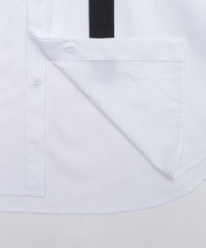 WEGO 【ユニセックス着用ITEM/MLサイズ展開】TRボウタイシャツ（LS）