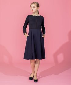 TOCCA 【WEB限定カラー有り＆消臭＆洗える！】LUCE 長袖ドレス