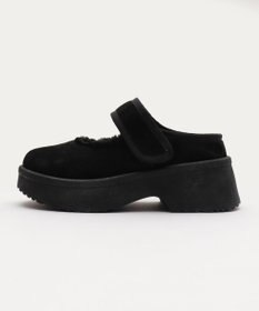 WEGO ムートンタッチメリージェーンシューズ