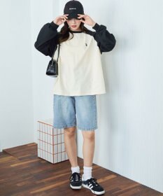 WEGO USPOLOだぼそでカラーロンT