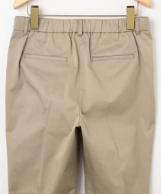 組曲 【WEB限定】サテンストレッチ クロップドパンツ