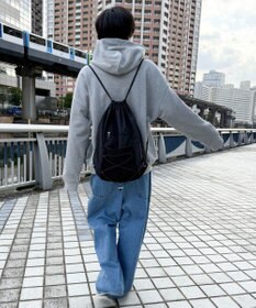 WEGO 【ユニセックス着用ITEM】コードデザインナップサック