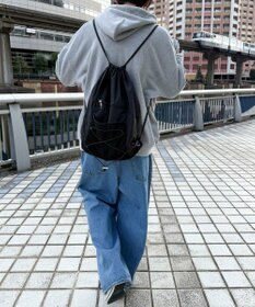 WEGO 【ユニセックス着用ITEM】コードデザインナップサック