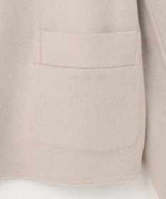 J.PRESS LADIES 【リバーシブル】ウールナイロンリバー スタンドカラー コート