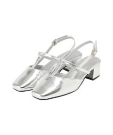 AMERICAN HOLIC Tストラップスクエアパンプス