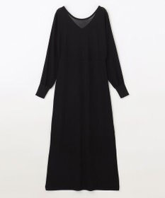 GRACE CONTINENTAL ニットブラックドレス