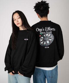 WEGO 【ユニセックス着用ITEM/SMLサイズ展開】アソートグラフィックプルオーバー（2）